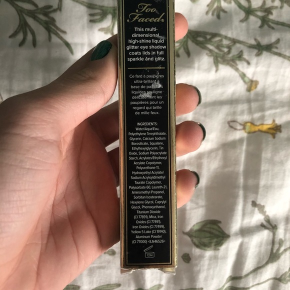 ⚓️NEW Too Faced Liquid Eyeshadow (LICORICH) - Picture 8 of 11